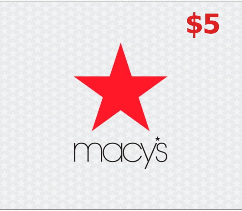  Macys $5 Gift Card US