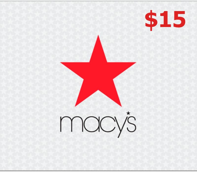 Macys $15 Gift Card US