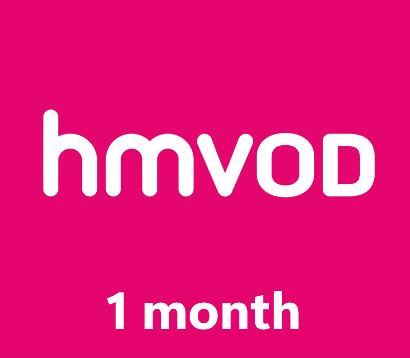 hmvod 1 Month Subscription Gift Card HK 