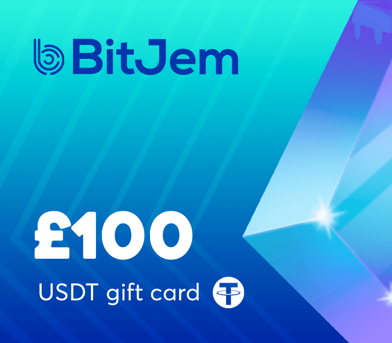BitJem Crypto Gift Card (USDT) £100