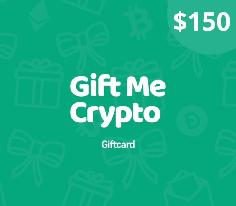 Gift Me Crypto $150 Gift Card