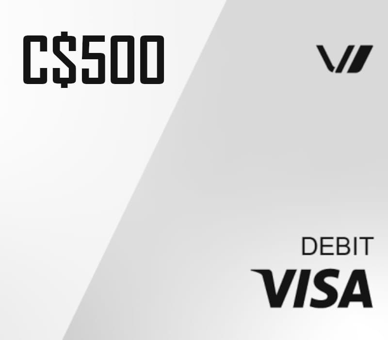 Virtual Visa CAD 500 Gift Card CA
