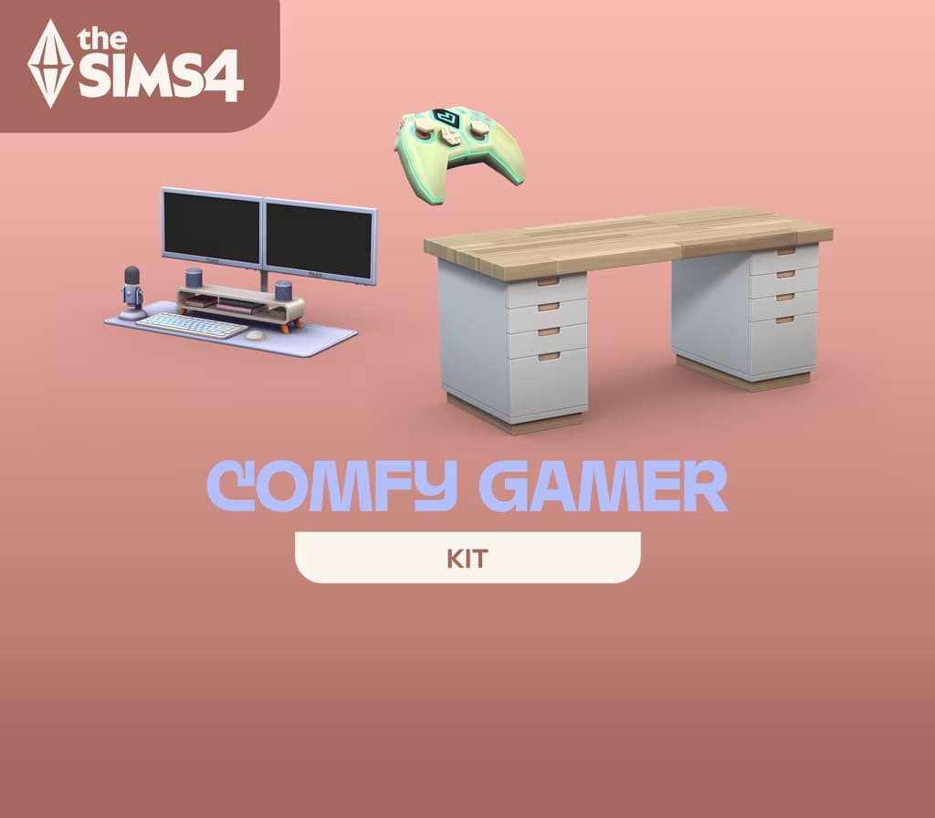 The Sims 4 - Comfy Gamer Kit DLC EU PC EA App CD Key