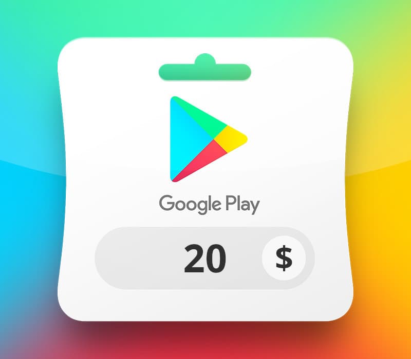 Google Play USD 20 Gift Card US