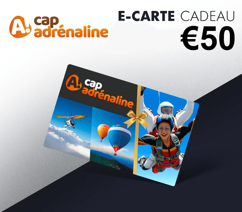 Cap Adrénaline €50 Gift Card FR