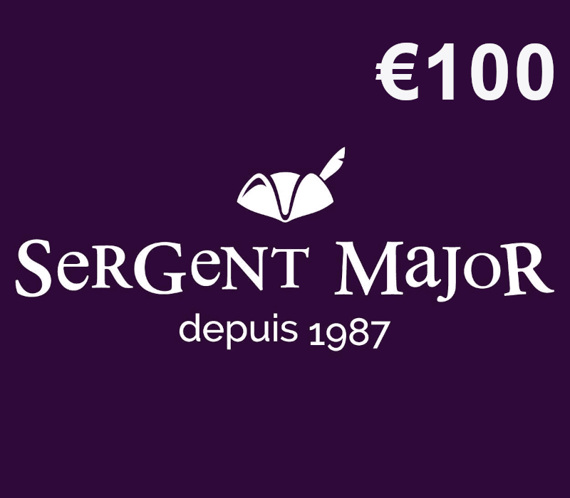 Sergent Major EUR 100 Gift Card FR