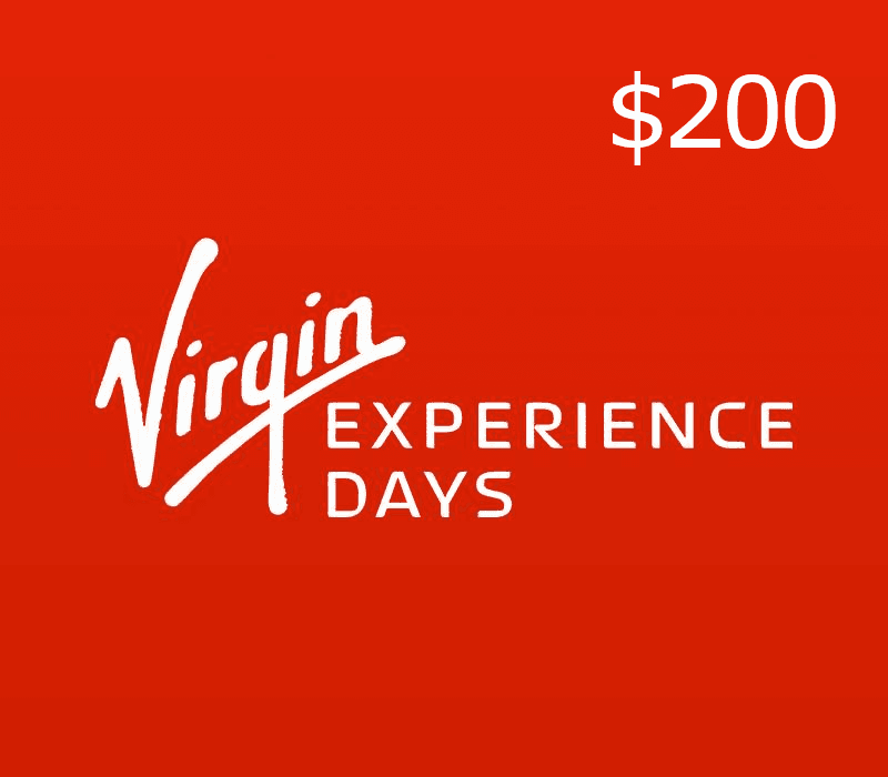 Virgin Experience Days $200 Gift Card US