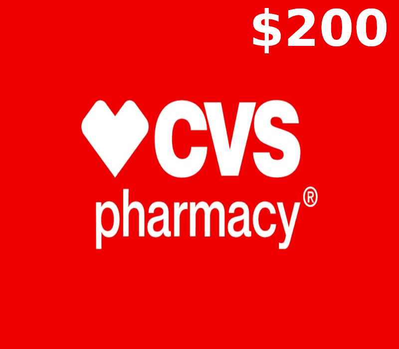 CVS Pharmacy $200 Gift Card US