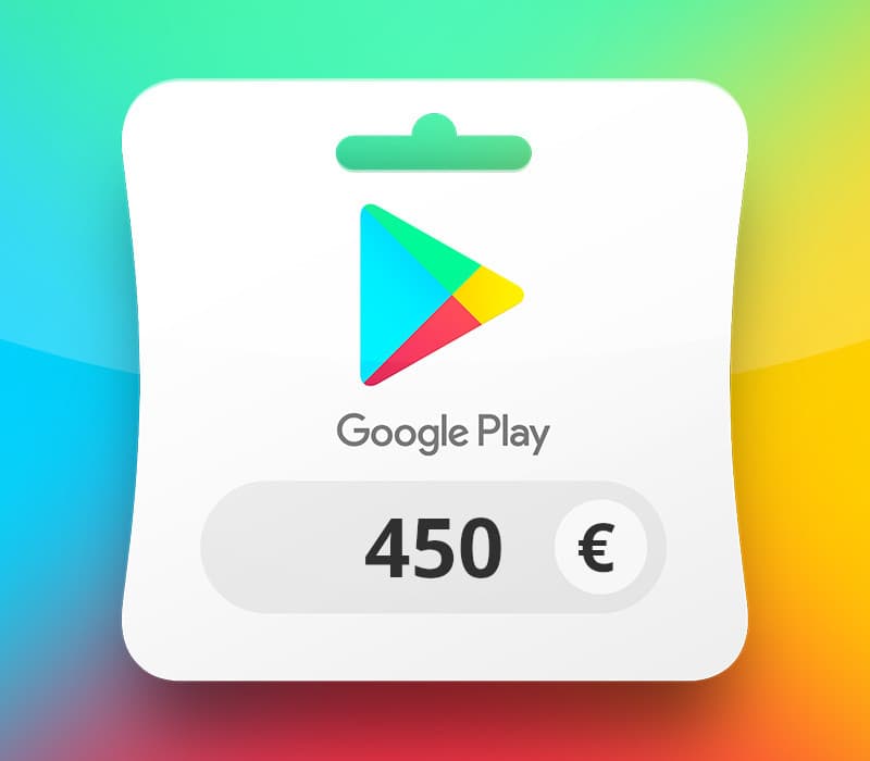 Google Play EUR 450 Gift Card DE