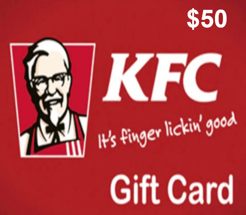 KFC $50 Gift Card US