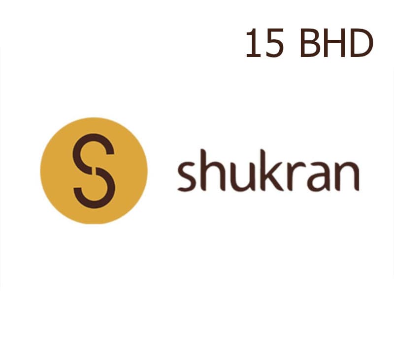 Shukran BHD 15 Gift Card BH
