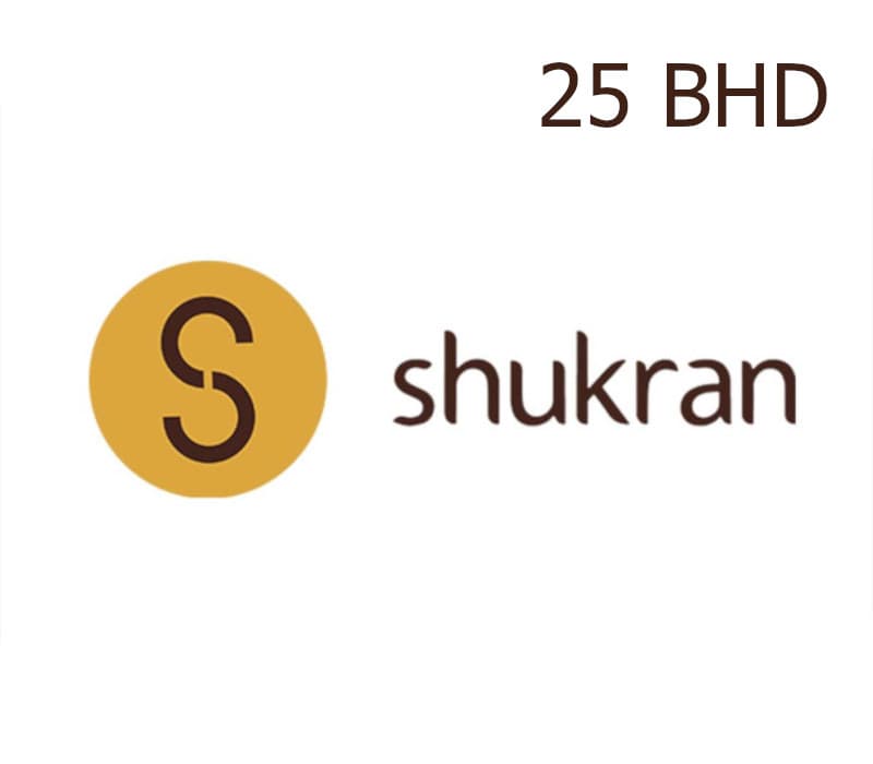 Shukran BHD 25 Gift Card BH