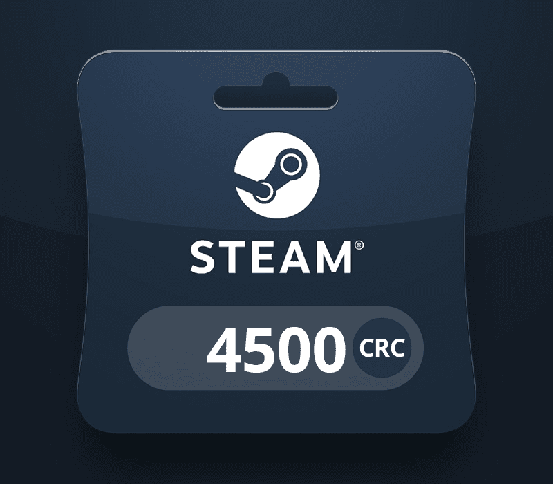 Steam Wallet CRC 4500 Gift Card CR