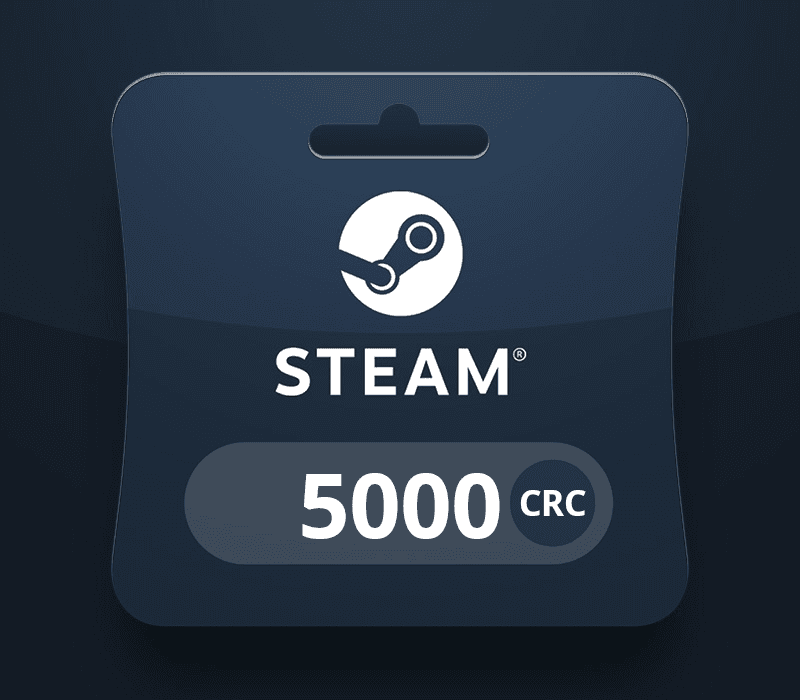 Steam Wallet CRC 5000 Gift Card CR