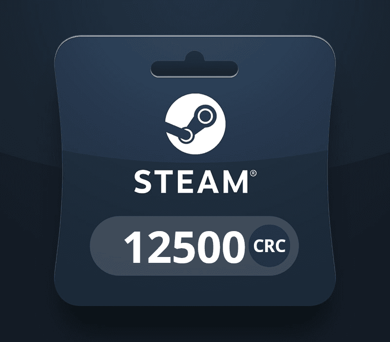 Steam Wallet CRC 12 500 Gift Card CR