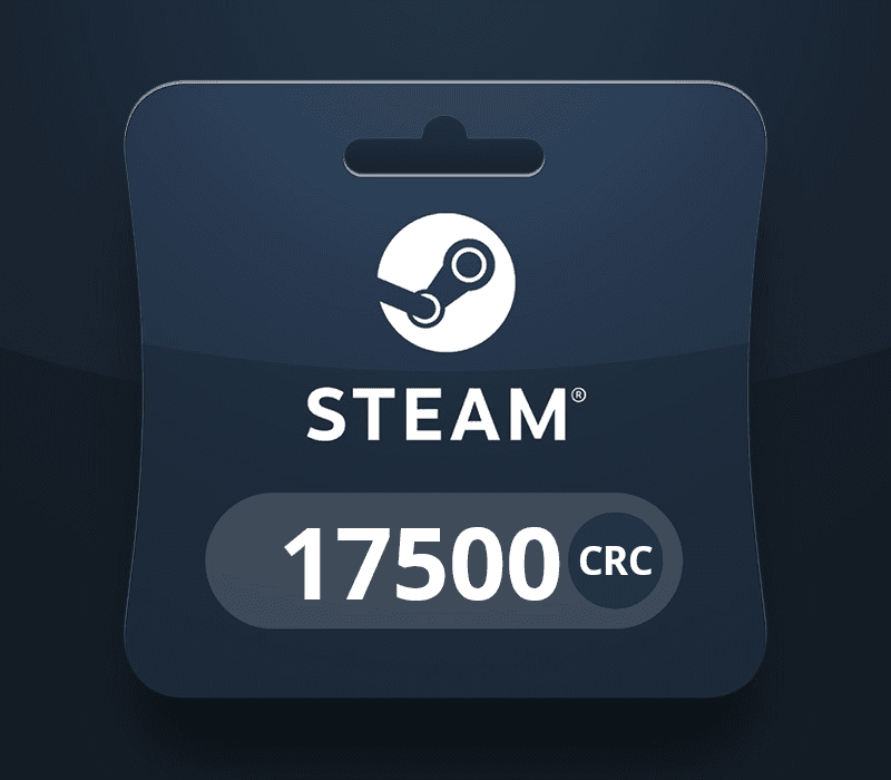 Steam Wallet CRC 17 500 Gift Card CR