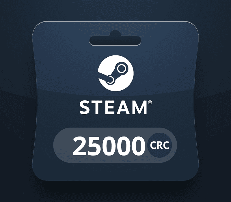 Steam Wallet CRC 25 000 Gift Card CR