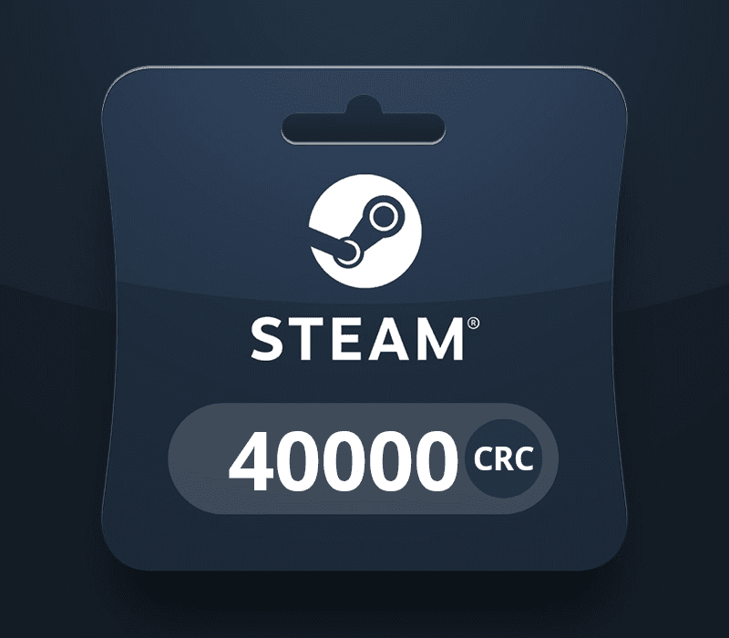 Steam Wallet CRC 40 000 Gift Card CR
