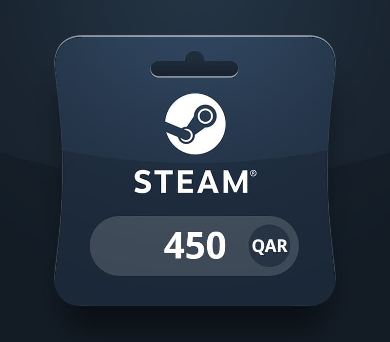 Steam Wallet QAR 450 Gift Card QA