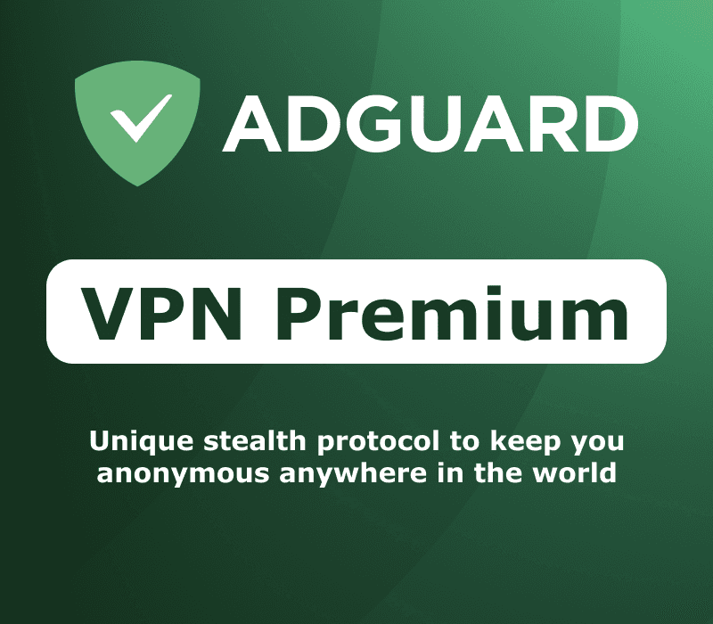 AdGuard VPN Premium Key (1 Month / 10 Devices)