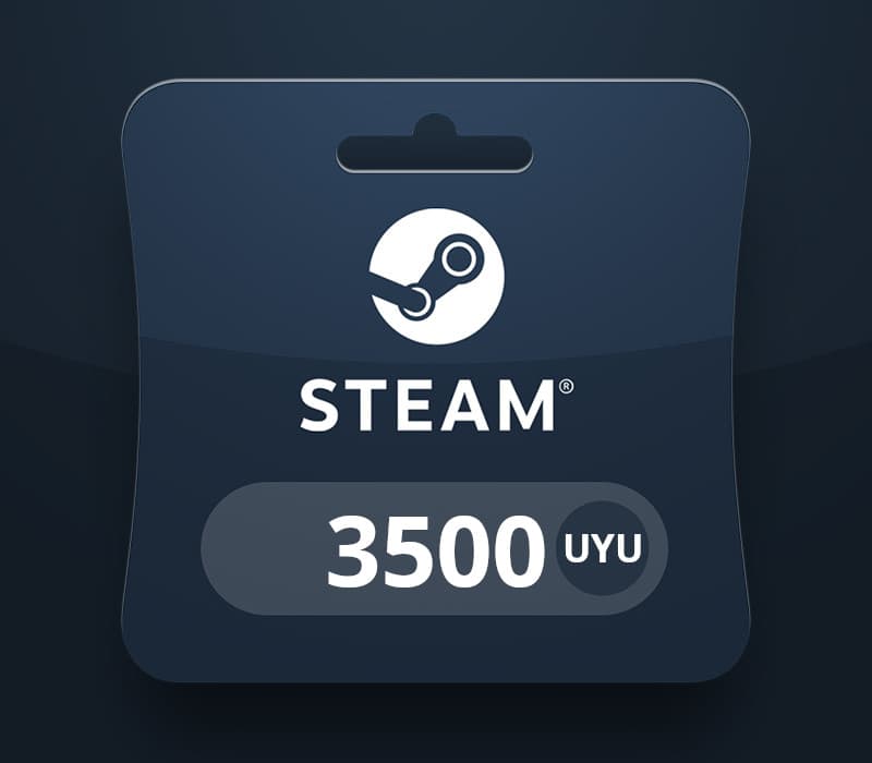 Steam Wallet UYU 3500 Gift Card UY