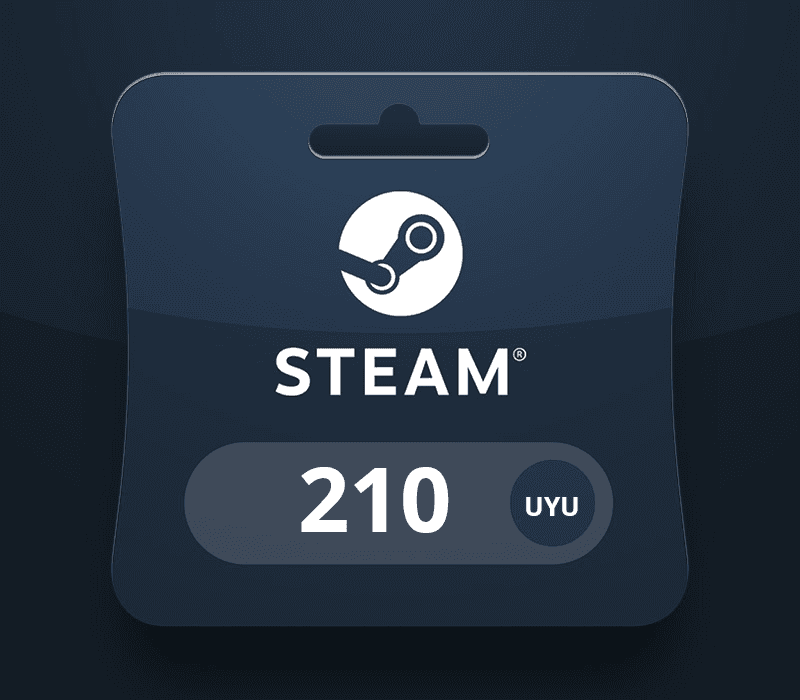Steam Wallet UYU 210 Gift Card UY