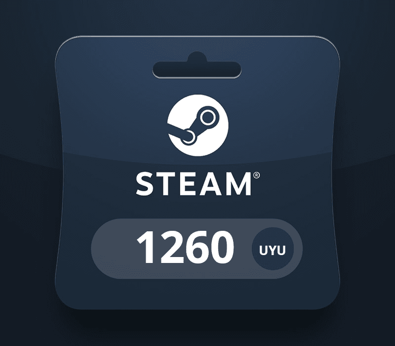 Steam Wallet UYU 1260 Gift Card
