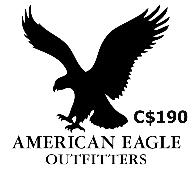 American Eagle CAD 190 Gift Card CA