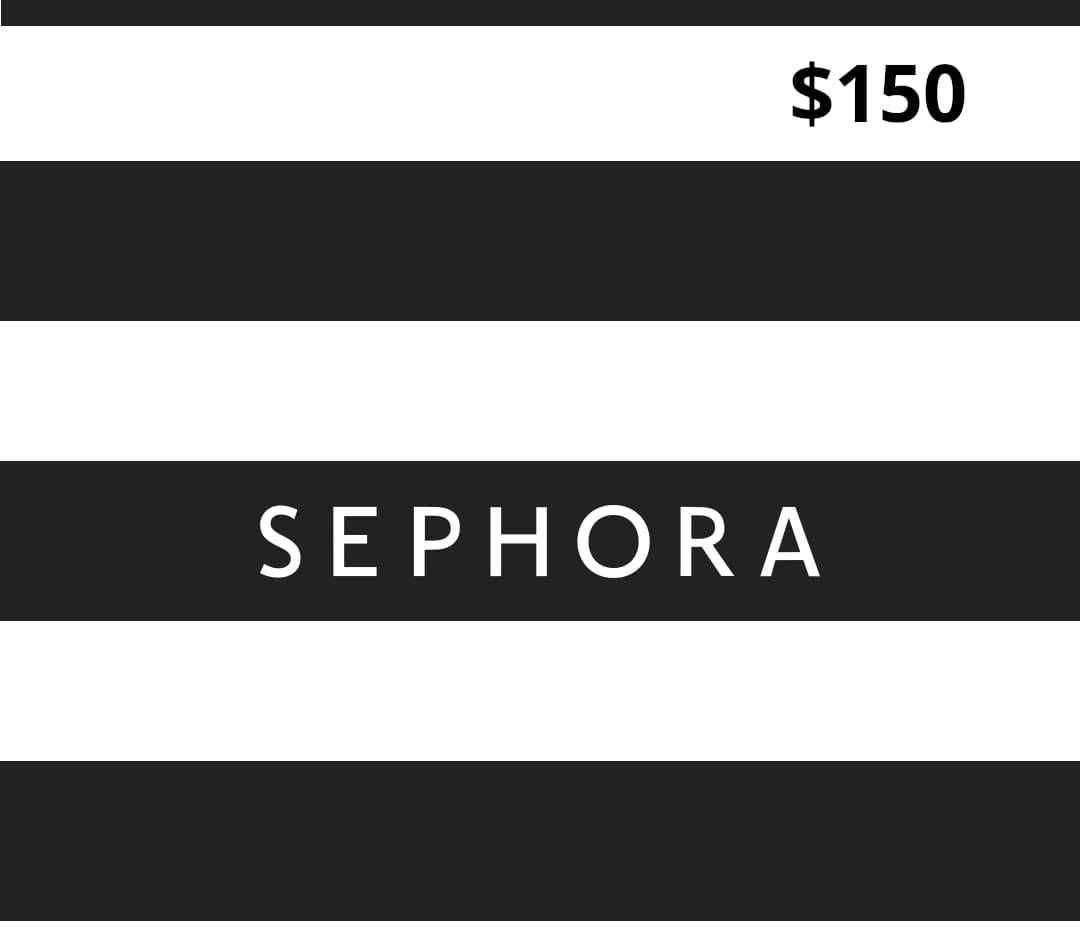 Sephora USD 150 Gift Card US