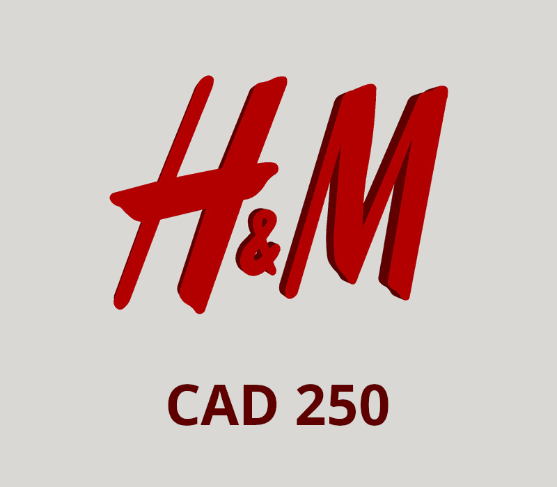 H&M CAD 250 Gift Card CA