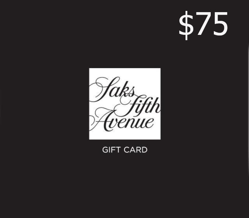 Saks Fifth Avenue USD 75 Gift Card US