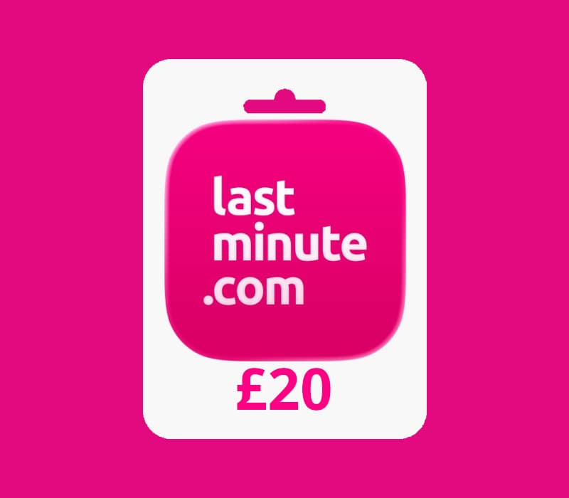 Lastminute.com GBP 20 Gift Card UK