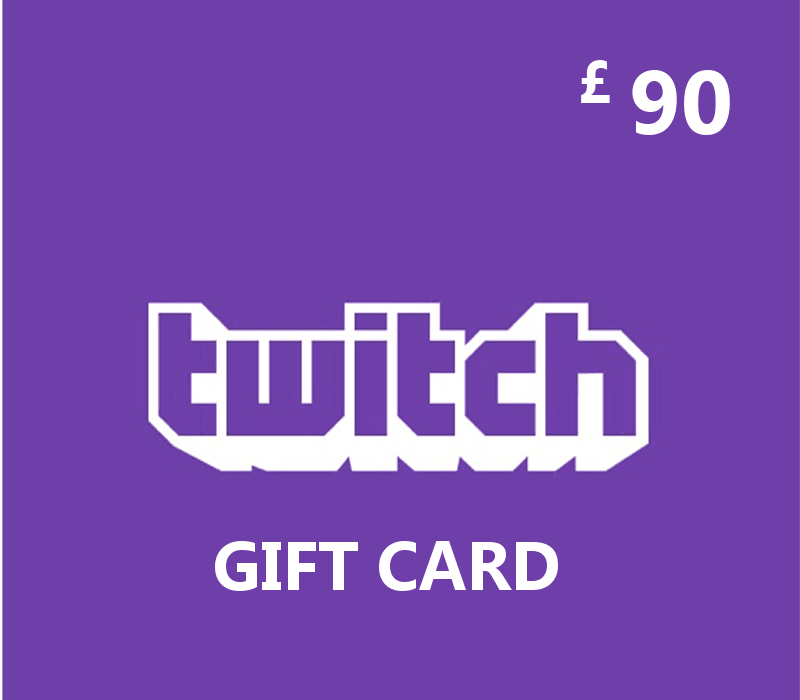 Twitch GBP 90 Gift Card UK