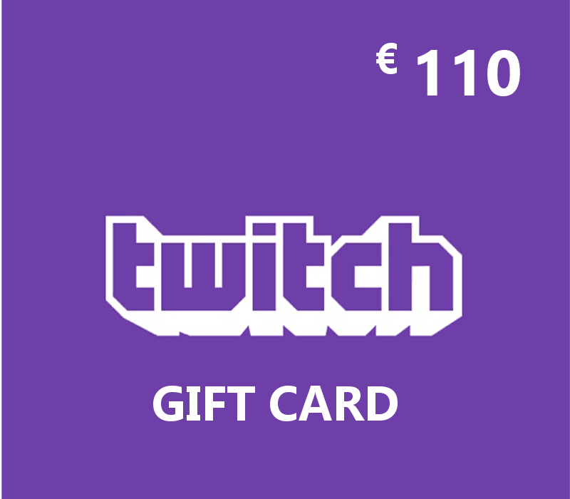 Twitch EUR 110 Gift Card EU