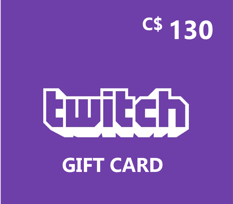Twitch CAD 130 Gift Card CA