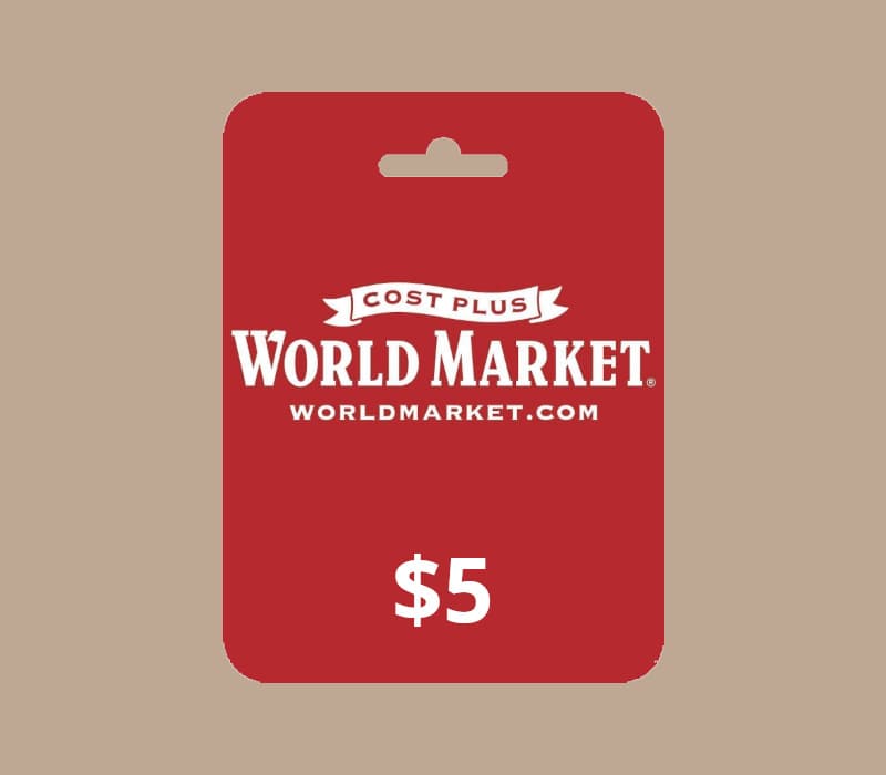 Cost Plus World Market USD 5 Gift Card US