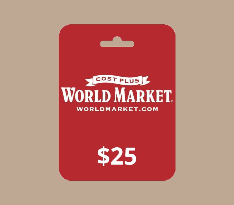 Cost Plus World Market USD 25 Gift Card US