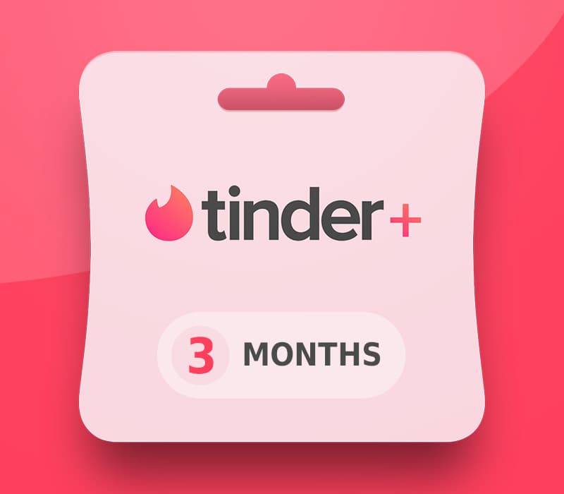 Tinder Plus - 3-Month Subscription Key HU