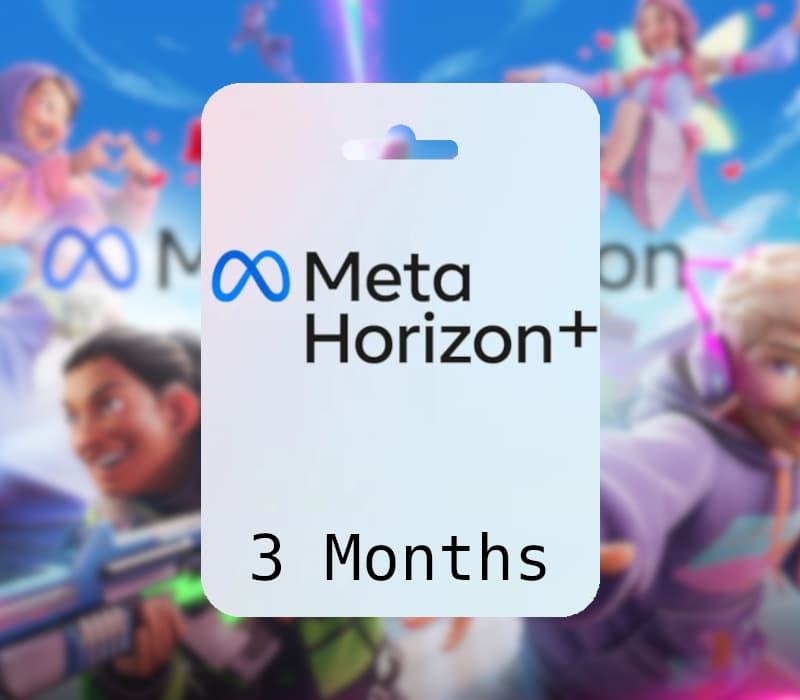 Meta Horizon+ VR 3 Months Subscription Key US