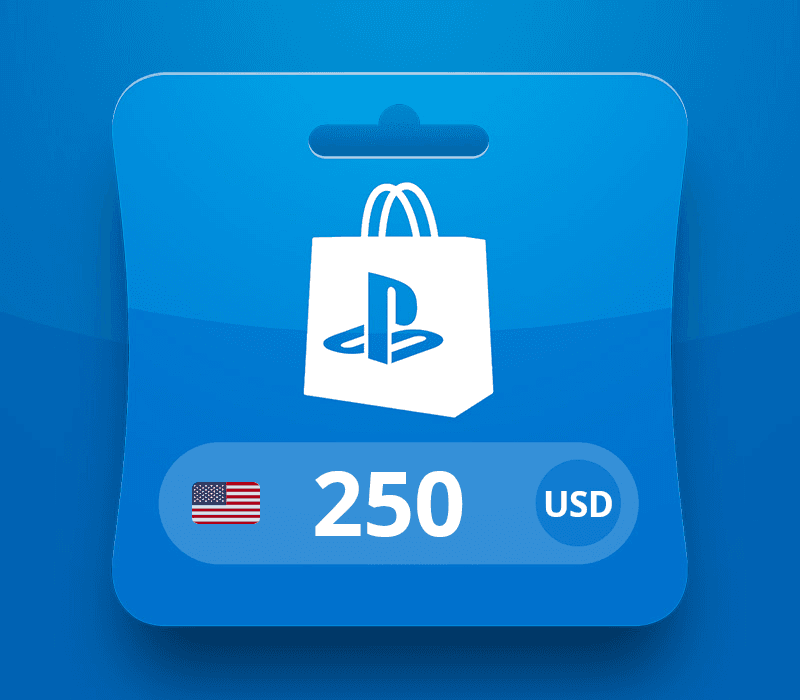 PlayStation Network Card USD 250 Gift Card US