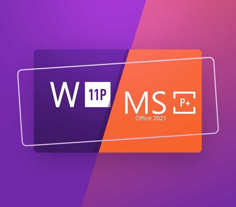 MS Office 2021 Professional Plus Retail & Windows 11 Professional Retail Bundle Key