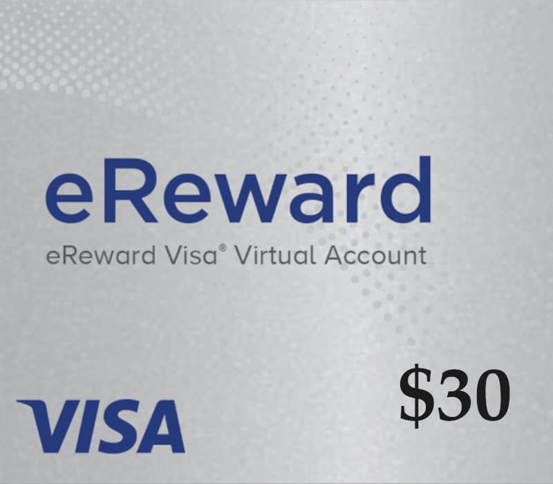Prepaid Visa eReward USD 30 Gift Card US