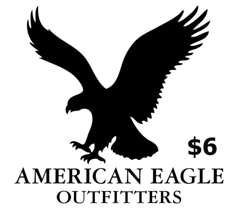American Eagle $6 Gift Card US
