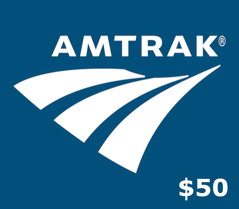 Amtrak $50 Gift Card US