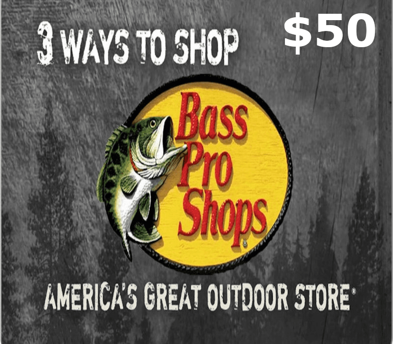 Bass Pro Shops $50 Gift Card US
