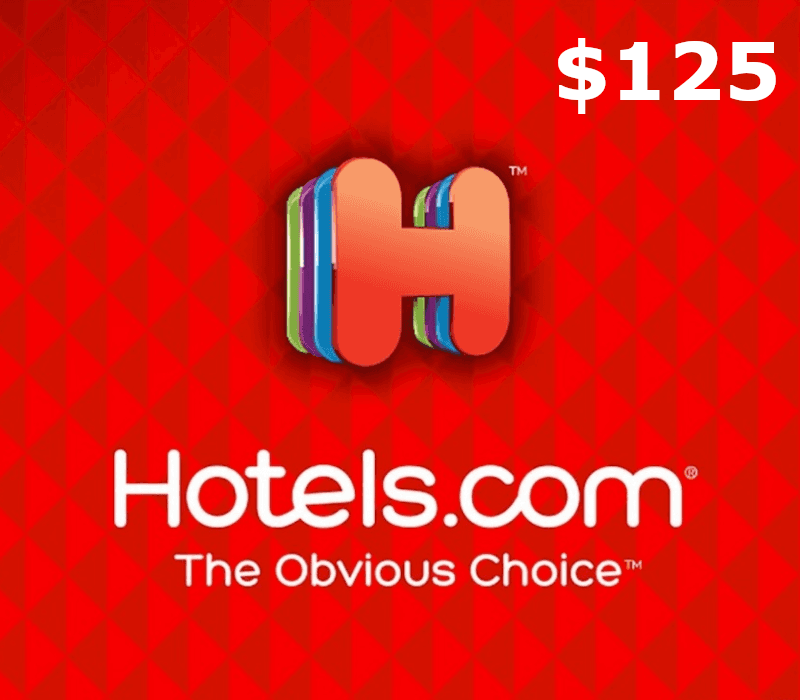Hotels.com $125 Gift Card US