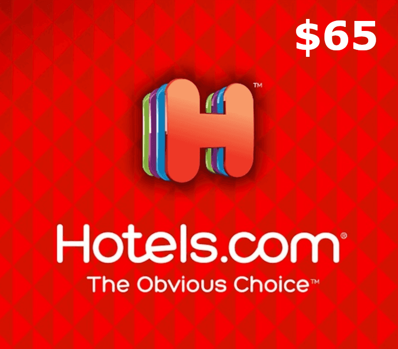 Hotels.com $65 Gift Card US
