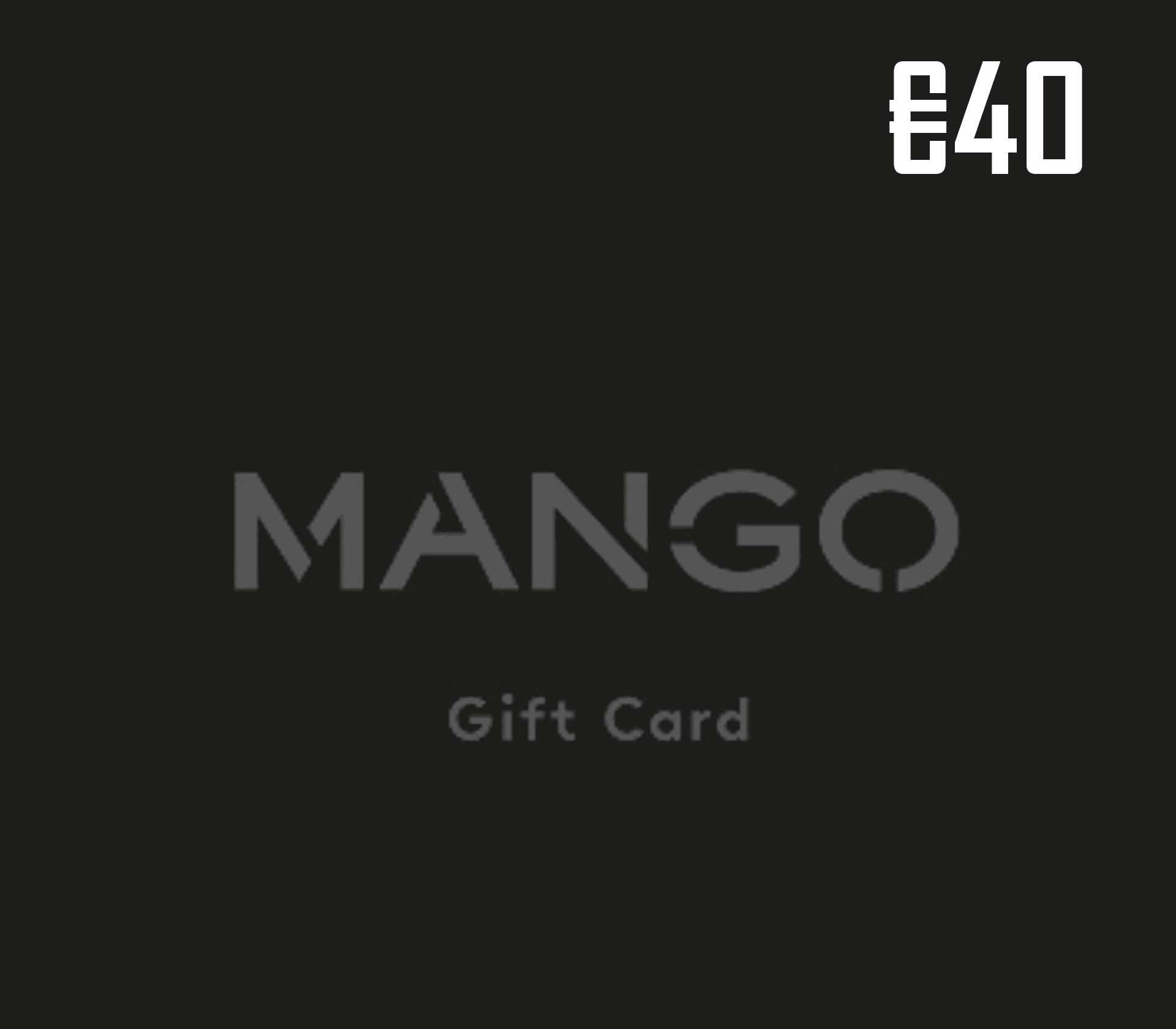 Mango €40 Gift Card DE
