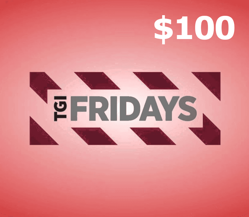 TGI Fridays $100 Gift Card US