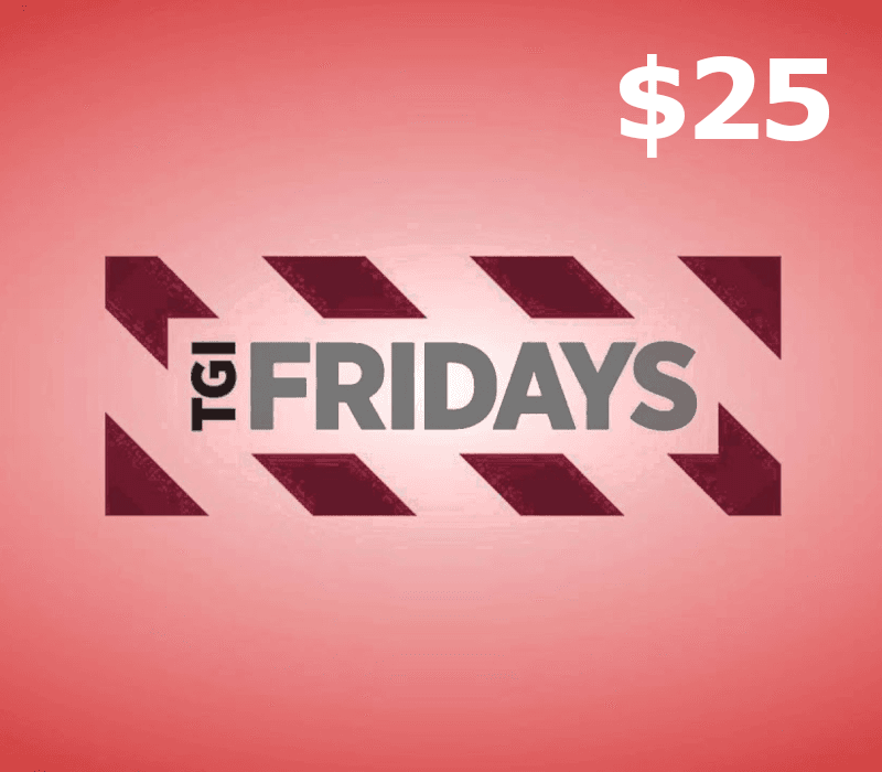 TGI Fridays $25 Gift Card US